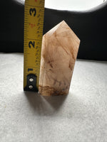 Gold Rutilated Quartz Point #9