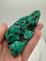 Polished Malachite Freeform, Zaire, Africa #6