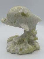 Lantian Jade Carved Dolphin #3