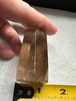 Gold Rutilated Quartz Point #4