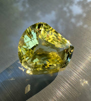 Fancy Checker Prasiolite 20x18mm 28.70ct
