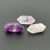 Natural Fluorite Small Double Terminated Carved Point – Polished Gemstone Crystal