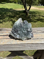 Green Blue Cubic Fluorite Specimen