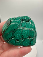 Polished Malachite Freeform Zaire, Africa #8