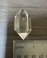 Natural Quartz Double Terminated Wand Point #12