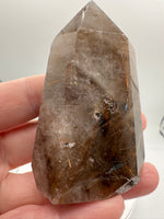 Gold Rutilated Quartz Point #11