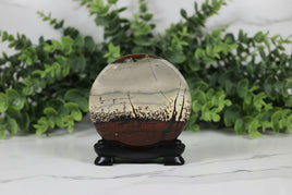 Natural Picture Jasper Slab with Stand #3