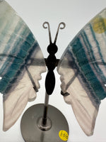 Fluorite Butterfly Wings & Stand #2