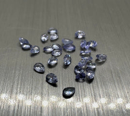 Tanzanite 2x1mm Pear Shape