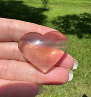 Candy Fluorite Carved Heart #15