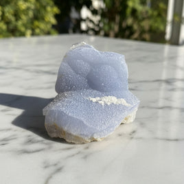 Blue Lace Agate Raw Specimen #12