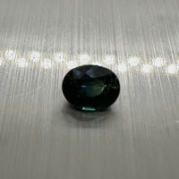 Blue/Green Sapphire 5x4mm Oval 0.50ct