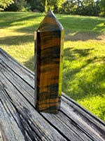 Blue Tiger Eye Obelisk Tower
