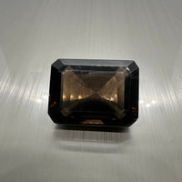 Emerald Cut Smokey Quartz 25x18mm 52.65ct