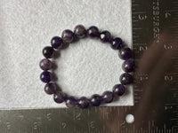 Amethyst Stretch Bead Bracelet