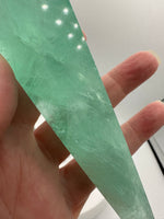 Neon Green Fluorite Scepter #4