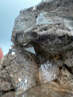 Quartz, Elestial Garden, Lodolite, Jacare, Brazil