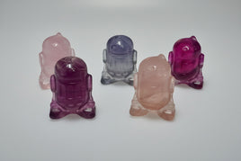 Mini Fluorite Robot Carving