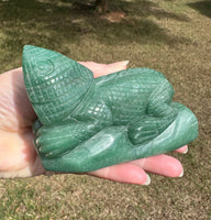 Green Aventurine Lizard Carving #2