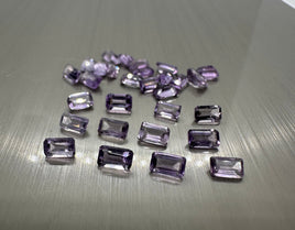 Amethyst 5x3mm Octagon