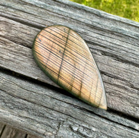 Pearshape Labradorite Cabochon 6a