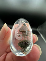 Beautiful Seahorse Garden Quartz Inner Scene Carving #2