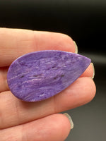 Charoite Pear Shape Cabochon Good Quality #2
