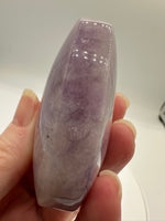 Amethyst Mixed with Stripe Agate Palm Stone #3
