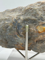 Large Polished Agate with Druzy