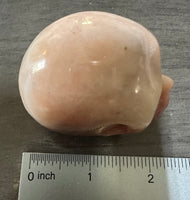 Orange Jade Skull #2