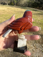Sparrow Crystal Carving