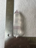 Yttrium Fluorite Double Terminated Wand Scepter #6
