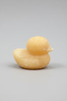 Carved Yellow Stone Duck #1