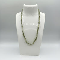 Lime Freshwater Pearl Strand #11