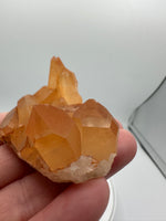 Hematite Tangerine Quartz from Morocco Specimen
