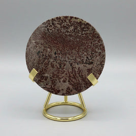 Natural Picture Jasper Slab with Stand #9