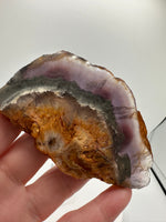 Fluorite Mixed Cube Pyrite & Acicular Slab #2