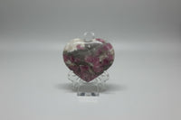 Pink Tourmaline Heart