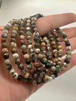 8th Vein Ocean Jasper 5mm Bracelets