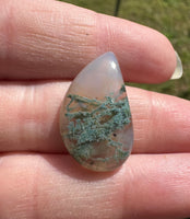 Moss Agate Cabochon #17