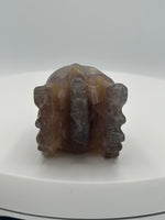Fluorite Dragon Head Carving #3