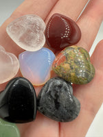 Gemstone Heart Bundle of 10