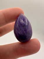 Charoite Pear Shape Cabochon Good Quality #3