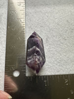Double Terminated Chevron Amethyst Point #16