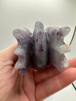 Fluorite Dragon Head Carving #21