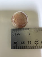 Sparkling Sunstone Sphere mixed with Moonstone #9