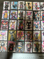 Cartoon Animal Graffiti Art Stickers Set of 50