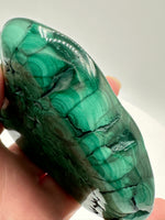Polished Malachite Freeform #2 Zaire, Africa