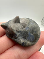 Que Sera Stone Sleeping Cat