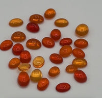 Fire Opal 4x3mm-5x3mm Oval Cabochon